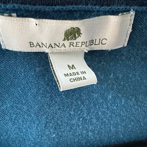 Blue Banana Republic Medium Men's Sweater - Picture 9 of 11